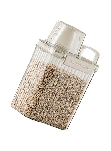 WHPLYE Sealed Food Storage Solution Sealing Flour Grains Container Food Storage Convenient Rice Bucket Kitchenwares
