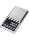 Disenkelubo Digital Precision Gram Scale, 0.001oz/0.01g 500g Mini Pocket Scale, Portable Electronic Weight Jewelry Scales, Tare, Auto Off, Stainless Steel, White Backlit Display