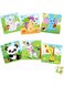 Duomama Animal Jigsaw Puzzle Toy Gift Set for Kids Ages 2-5, 6-Pack Preschool Educational Learning Party Favors Girls Boys, Portable Travel Puzzles