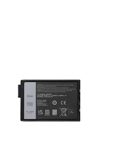 7WNW1 Laptop Battery Replacement for Dell Latitude 5424 Rugged Extreme, Latitude 5420 Rugged Extreme, Latitude 7424 Rugged Extreme P85G P85G001 P86G DMF8C GK3D3 6NNCF DP3KF DMF0C 451-BCHV 51Wh