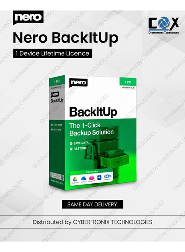 Nero BackItUp   1 Device for Lifetime   Digital License
