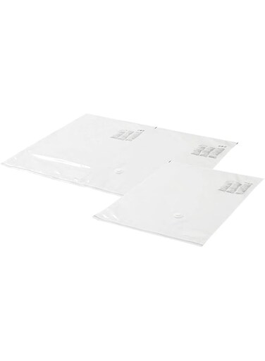 TML Spantad Storage Accessory Vacuum-Sealed Bag, Set Of 2, Light Grey