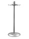 Countertop 360 Degree Storage Stand Holder, Rotatable Cooking Utensil Hanger Rack, Cookware Tool Organizer Shelf &acirc;&euro;&ldquo; for Hanging Spatula Shovel Spoon Ladle -Stainless Steel, 6 Hooks