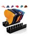 VBNZBK Pack of 2 Cap Holders, Acrylic Cap Holder, Hat Stand for Baseball Caps, Acrylic Hat Organiser, Cap Organiser, Holds 14 Baseball Caps, for Bedroom, Closet, Office (Black)