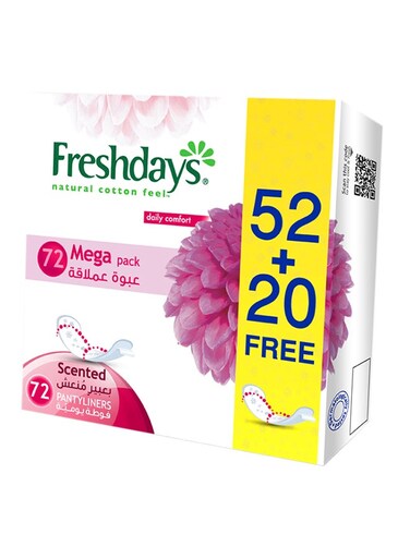 Norm Scented 52+20 Pads Free Multicolour