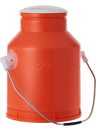 Plastic Milk Can - 10 Liters, Assorted Colors, Durable and Easy to Handle Blue