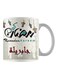 Print Printed Ceramic Mug White/Black/Red