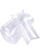 BENECREAT 30 Packs Clear Plastic Pillow Favor Box Candy Treat Gift Box for Wedding Party Packing Box, Over Size - 5.5x2.5x1