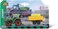 Maisto Mini Work Machines Tractor W-Trailer