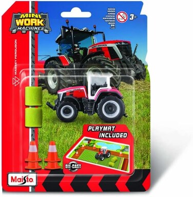 Maisto Mini Work Machines Play Mat Set Asmt.
