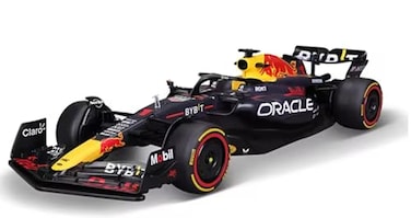Maisto Tech R/C Premium Radio Control C F1 Ferrari Sf-23 (2023) Leclerc - 2.4Ghz - 1:10 Scale - Hightly Detailed, High Performance RC Formual 1 Race Car, Blue