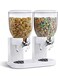 Double Cereal Dispenser White 3.5Liters