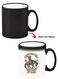 Color Changing Heat Sensitive Ceramic Mug, Image Revealed When HOT Liquid is Added! Wild west cowboy
