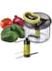 Tefal Non Electric 900Ml Manual Chopper, Transparent/Black/Green, K1320404