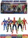 Avengers Toy Set Of 5 Super Heroes - Marvel Action Figures Play Set, Captain America, Iron Man, Spider-Man, Hulk &amp; Thanos, Infinity War &amp; Endgame Collectible Model Dolls, Best Birthday Gift For Boys
