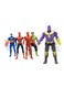 Avengers Toy Set Of 5 Super Heroes - Marvel Action Figures Play Set, Captain America, Iron Man, Spider-Man, Hulk &amp; Thanos, Infinity War &amp; Endgame Collectible Model Dolls, Best Birthday Gift For Boys