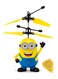 Minion Helicopter Minion Induction Flying Toy Drone - Rechargeable Hand Sensor Control Aircraft With Remote, LED Light Mini Helicopter For Kids, Auto Hover Motion Sensor Drone Toy, Durable Flying