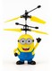 Minion Helicopter Minion Induction Flying Toy Drone - Rechargeable Hand Sensor Control Aircraft With Remote, LED Light Mini Helicopter For Kids, Auto Hover Motion Sensor Drone Toy, Durable Flying