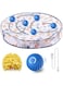 URbazaar Interactive Cat Toys,Fast Rolling Ball in Play Mat,Automatic Motion Activated Moving Ball,Hide and Seek Game for Indoor Exercise Kicker, 29 Inch Play Mat,2.2Inch Cat Ball Toy