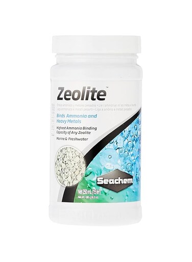 Seachem Zeolite Marine &amp; Freshwater Binding Agent - Ammonia And Heavy Metals 250 Ml