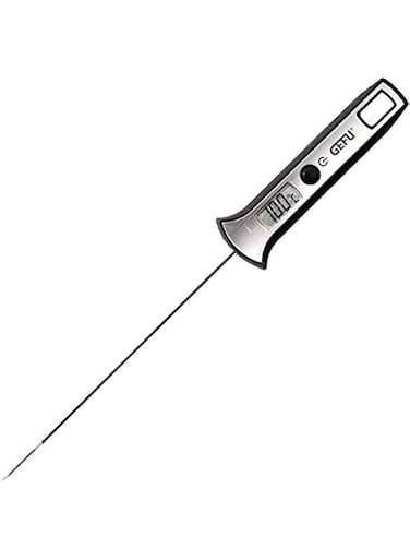 Gefu Silver Stainless Steel Digital Thermometer