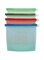 Silicone Food Storage Bags Hot/Cold Food Leakproof microwavable - Set of 4