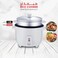 1.5L Electric Rice Cooker 500W Non-Stick Inner Pot Automatic Cook &amp; Warm Function White