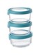 Anchor Hocking 3 pcs 946 ml rnd. container w/trueseal lids - 13285ahg17