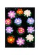 Hortsun 12 Pcs Floating Pool Lights Lotus Floating Lanterns LED Lifelike Floating Lamp Battery Operated Lily Pad Flower Candle Fun Pool Accessories for Pond Decor, Yellow Light (Multicolor, 5.91 Inch)