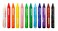 Kores Krayones Wax Crayons, Jumbo Size 14mm, Triangular, Box Of 12 Assorted Colours
