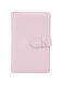 SKEIDO 108 Sheets Portable 3inch Photo Album for Fujifilm Instax Mini 12 for Collection Green Pink Ticket Card Collection Book (Pink)