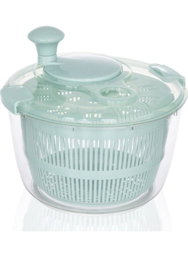 Spinner Dryer Basket Green/Clear 25x17x25cm