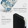 Mobcos iPhone 17 Pro Ocean Blueprint Premium Case Compatible with Hybrid Dual-Layer Hard Shell + Silicone Protection - Scratch-Resistant Shockproof Mobile Cover