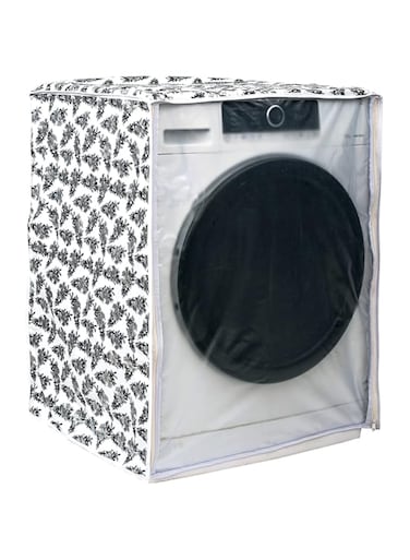 Classic&reg; Front Load Washing Machine Cover for LG 7 Kg &amp; 7.5Kg (60Cmsx63Cmsx81Cms, Black,White)