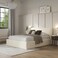 Eternity Upholstered Premium Single Size Bed (100 X 200 CM) Beige Color