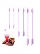 6 Pcs Multi Size Makeup Spatula, Beauty Spatula, Mini Small Silicone Spatula Set for Beauty and Kitchen, Tiny Scraper for Jar, Kitchen Bottles, Cosmetic