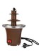 ankeer Three Layer Household Chocolate Fountain, Chocolate Melt Fondue, Chocolate Lava Machine for Melting Chocolate, Chocolate Tower, Household Triple Chocolate Fountain