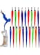 CATENESS Cat Worm Toy Cat Wand Refills, 20 PCS Worm Cat Toy Refill, Cat Wand Attachments Worms for Cat Toys