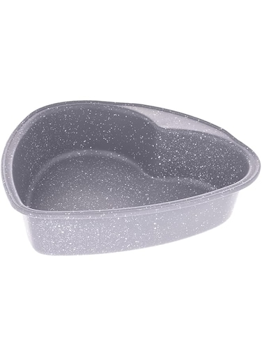 Royalford Heart Shape Cake Baking Tin, 27X25X6Cm, 0.5Mm, Shaped Baking Pan, Non-Stick Heart Shaped Bake
