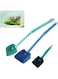Mumoo Bear 3 PCS Double-Sided Aquarium Fish Tank Algae Cleaning Brush with Non-Slip Handle, Sponge Scrubber Cleaner for Glass Aquariums and Home Kitchen