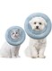 ELECDON Cat Cone, Soft Dog Cone Collar After Surgery, Water-Proof Comfortable Dog Recovery Cone Anti-Bite Lick Wound Healing, Pet Cone for Small Medium or Large Dogs and Cats (M)