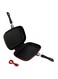 Double Sided Grill Pan Black/Red 36x15x8cm