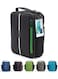 Lunch Bag for adults teens children and kids for work and school (Emerald Black)