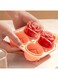 1pc 4 Grids Rose Ice Cube Mold, Multifunctional Chocolate, Jelly, Ice Cube Tray, RV Party Kitchen Refrigerator Supplies, for Bakery, Refrigerator Storage, Kitchen Accessories, Stylish Tray, Creative Kitchenware, Easy to Clean, Highquality Tray, Jelly Mold, Multifunctional Tray, Dessert Lovers, Rv Travelers