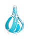 Fida Reflective TQ Adjustable Dog Harness, Lightweight Soft Mesh Small Light Blue