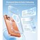 ZOOMEE for iPhone 17 Pro Max Case, Camera Control Cover, Compatible with MagSafe Accessories, TPU, Military-Grade Drop Protection, Shock-Absorbing Air Guard Corners, Hybrid Series, Clear