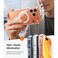 ZOOMEE for iPhone 17 Pro Max Case, Camera Control Cover, Compatible with MagSafe Accessories, TPU, Military-Grade Drop Protection, Shock-Absorbing Air Guard Corners, Hybrid Series, Clear