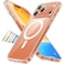 ZOOMEE Magnetic Shockproof for iPhone 17 Pro Max Case Clear, Compatible with Magsafe, Non-Yellowing, Military-Grade Drop Tested, Translucent Slim Protective 17 Pro Max Case Anti-Scratch, Clear