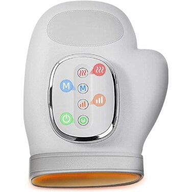 Electric Hand Massager with Heat Compression Relief,3 Massage 4 Temperatures 5 Compression Models Therapy, Helps Soothe Hand Fatigue, Carpal Tunnel and Arthritis Discomfort,Gift for Women &amp; Men