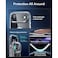 ZOOMEE Magnetic Shockproof for iPhone Air Case, Compatible with Magsafe, Military-Grade Drop Tested, Translucent Slim Protective for iPhone 17 Air Case Anti-Fingerprint Anti-Scratch,6.5'', Clear